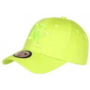 Casquette Baseball NY Vert Flashy Et Blanc - Taille Unique, Unisexe, Neuve Avec étiquettes
