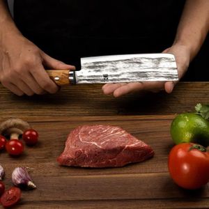 COUTEAU DE CUISINE  Hand Forged Kitchen Clever Knife Knife Meat Knife,