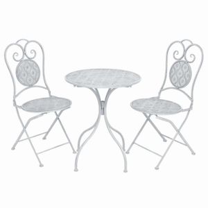 Ensemble table et chaise de jardin Luxueux Magnifique-Ensemble repas de jardin ou bal