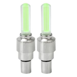 Piles Bouchon De Valve LED Métal VTT//Vélo//Moto//Voiture Economiseur de Piles+