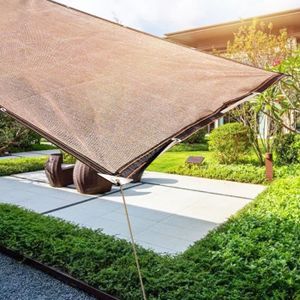 Velway Voile d'ombrage Imperméable Une Protection des Rayons UV Résistant et Respirant pour Jardin Terrasse Balcon Grise rectangulaire 3x3m 