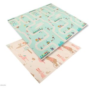 Color : A, Size : 200x180x1.5cm WZHIJUN Tapis de jeu Pliable Insipide Enfant Antid/érapant Tapis de Jeu for B/éb/é 3 Couleurs