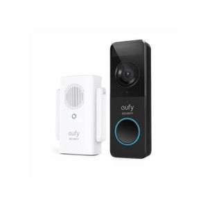 SONNETTE - CARILLON Eufy Sonnette vidéo Doorbell Slim 1080p sans fil