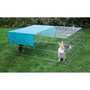 Parc pour Petits Animaux Nagergehege Lièvre Lapin Enceinte Kerbl Enclos 6 Carré 