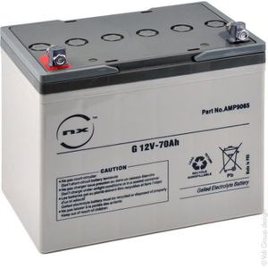 BATTERIE VÉHICULE Batterie plomb etanche gel G 12V-70Ah 12V 70Ah  - 