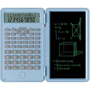 CALCULATRICE Calculatrice Scientifique Avec Bloc-Notes, Calculatrice À Affichage Lcd À 10 Chiffres, Calculatrice De Bureau Multifonctionne[W303]