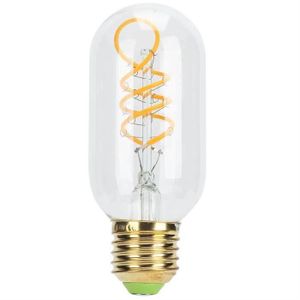 AMPOULE - LED AZ04515-EBTOOLS lumière décorative Ampoule Vintage Double Spirale E27 4W LED Filament Flexible Lumière Chaude Ampoule LED 220V
