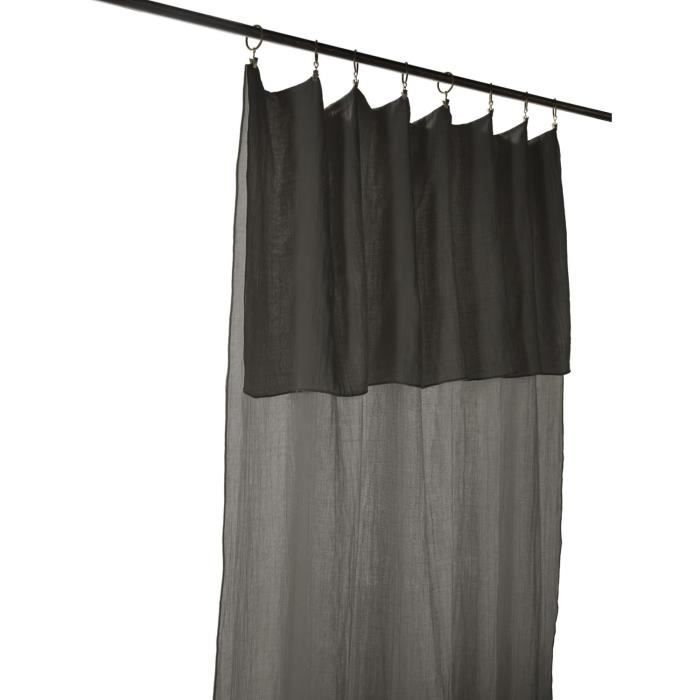 SYRLIG Anneau rideau+clip+crochet, noir, 25 mm - IKEA