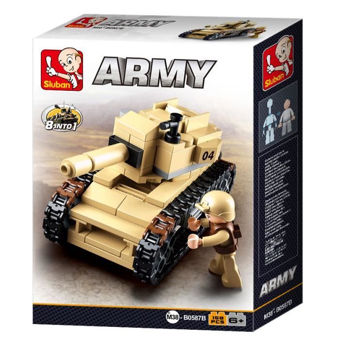 JEU DE CONSTRUCTION COMPATIBLE LEGO SLUBAN WWII 2EME GUERRE MONDIALE HALF  TRACK ALLEMAND ARME MILITAIRE M38-B0695 - Cdiscount Jeux - Jouets