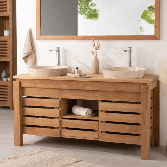 Soldes - Vasque haute en céramique pour meuble de salle de bain