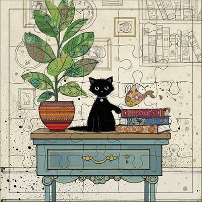 Porte-monnaie KIUB Bug Art – Chaton Branche 10x14 Cm – Mignon Et Pratique