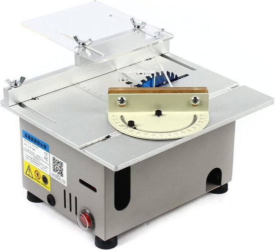 Mini Scie à Table 96W - Scie Électrique De Précision - Coupe Bois, Métal, PCB - Idéale Modélisme Et DIY