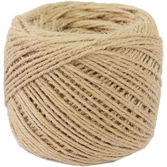 200 M Blanc Coton Cordon Naturel Beige Cordon Torsadé Corde Artisanat Macramé Chaîne BRICOLAGE À La Maison Décoratif 3mm - Bricolage