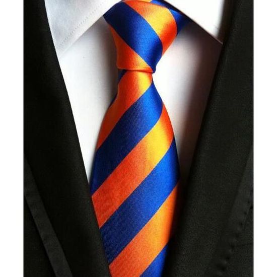 YAB1A03 Divers de couleurs rayures Hommes Cravate en soie 2PT par Y&G 