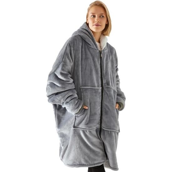 Couverture à capuche douce et chaude pour femme, Everak Wearing