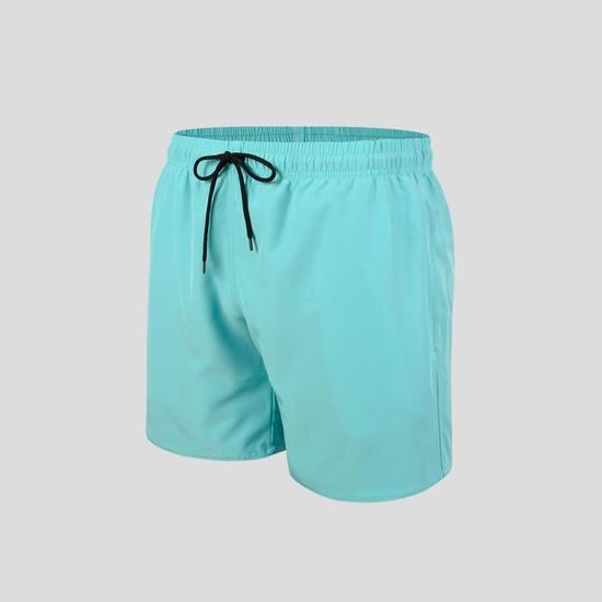 Short De Bain Pour Homme Avec Doublure Extensible Et Poches