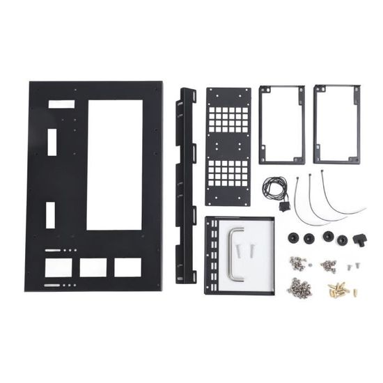 Boîtier PC Gaming ATX M ATX ITX QIILU - Refroidissement puissant ...