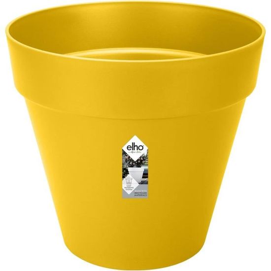 Pot De Fleurs Vintage Vieux Rose Marbré 25 X 9 Cm - Décoratif Extérieur Intérieur Pour Jardin, Balcon Ou Cimetière