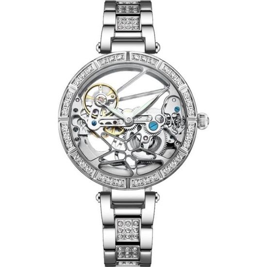 Montre femme online squelette