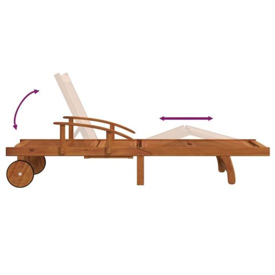 MaxxGarden Chaise Longue Pliable Grise – Dossier Réglable Multipositions, Confort Ergonomique 127°, Idéale Jardin, Terrasse, Balcon Ou Piscine