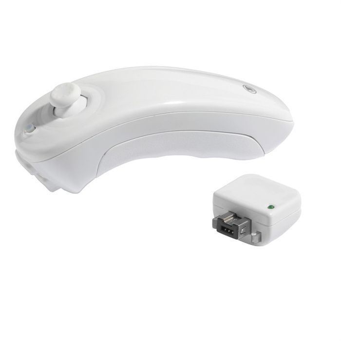 SNAKEBYTE WII WIRELESS NUNCHAKU WHITE / ACCESSOIRE