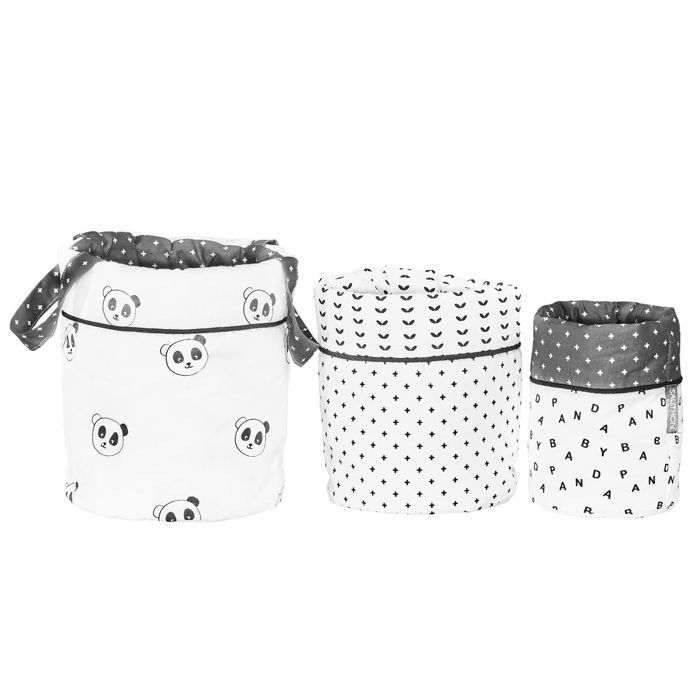 Lot de 3 panières gigognes Sauthon Chao Chao