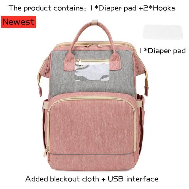 Sac à couches maman et papa sac à dos multifonctionnel sac de lit pour bébé sac de transport de soins de maternité sac de poussette