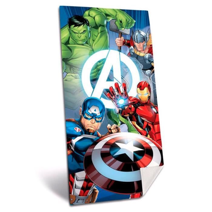 Serviette de plage en microfibre Marvel Avengers
