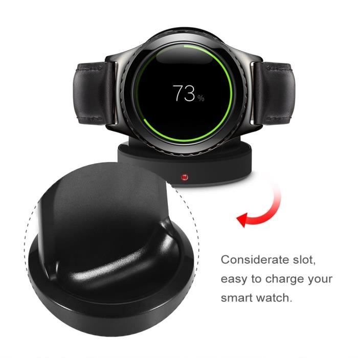 VBESTLIFE Chargeur pour Samsung Watch, Chargeur à Induction pour Montre de Samsung Gear S3 S2 R732 R770