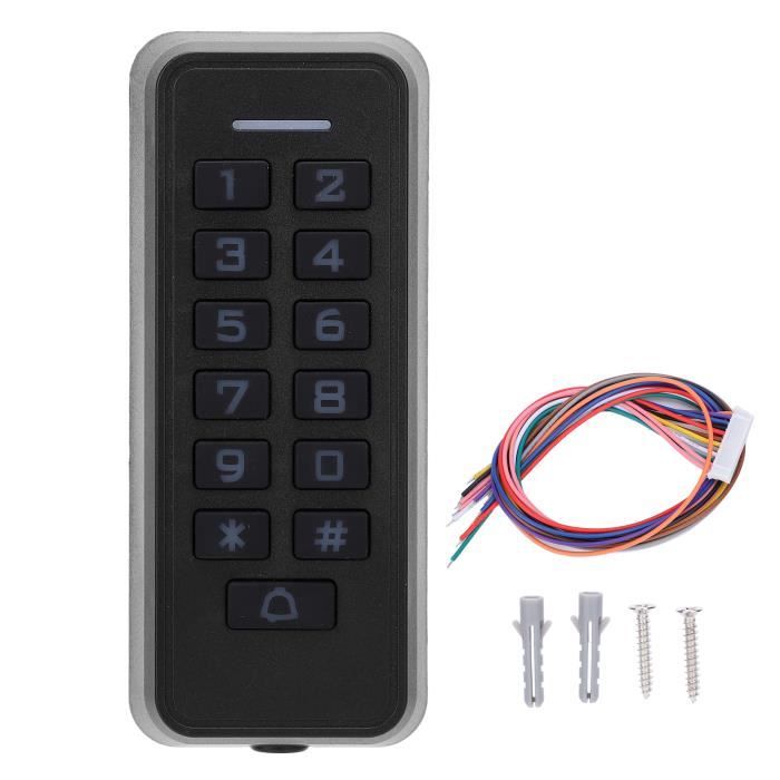 Lecteur RFID de porte pratique Contrôle d'accès Wifi Plastique ABS robuste et durable pour le café Resaturant