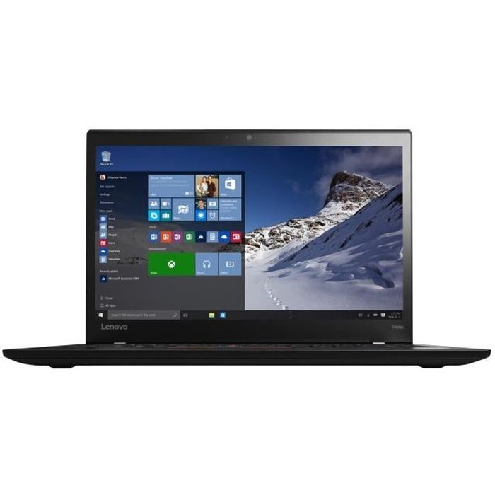 Lenovo ThinkPad T460s 20F9 Ultrabook Core i5 6200U - 2.3 GHz Win 10 Pro 64 bits 8 Go RAM 256 Go SSD TCG Opal Encryption 2 14