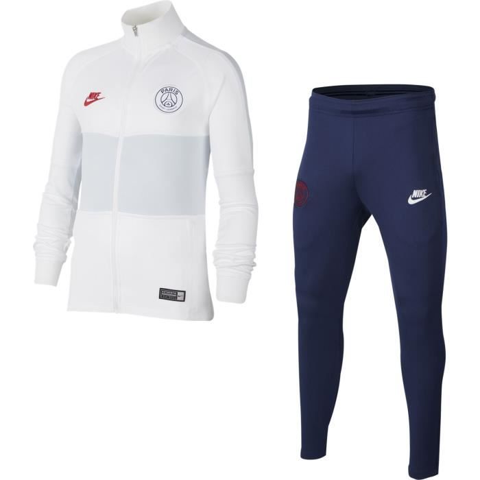 Survêtement Nike Psg blanc / / bleu enfant Blanc - Prêt-à-Porter