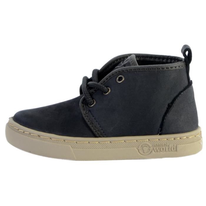 Basket Cuir Enfant Natural World Safari On Nappa