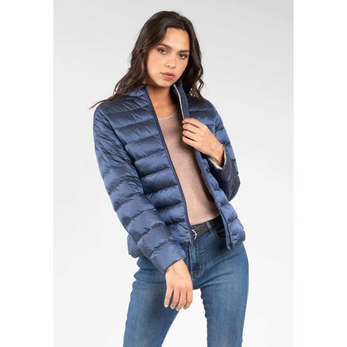 Doudoune femme Deeluxe lalie - bleu marine - S