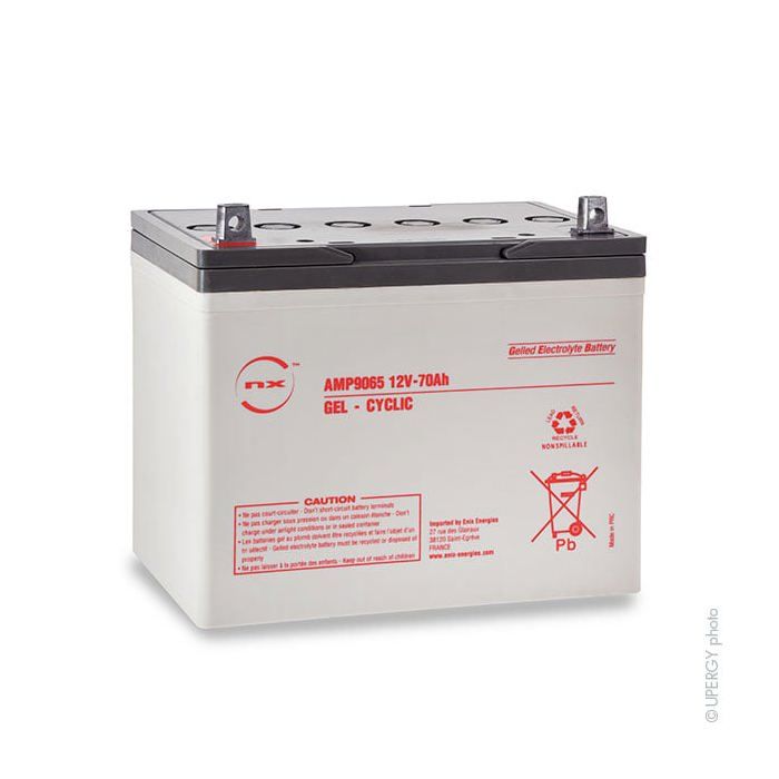 Batterie plomb etanche gel G 12V-70Ah 12V 70Ah - Batterie(s)