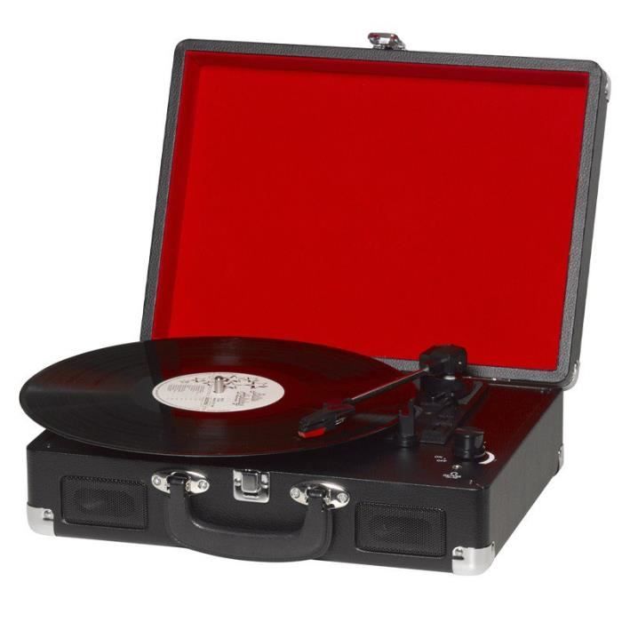 Platine tourne disque vinyle portable