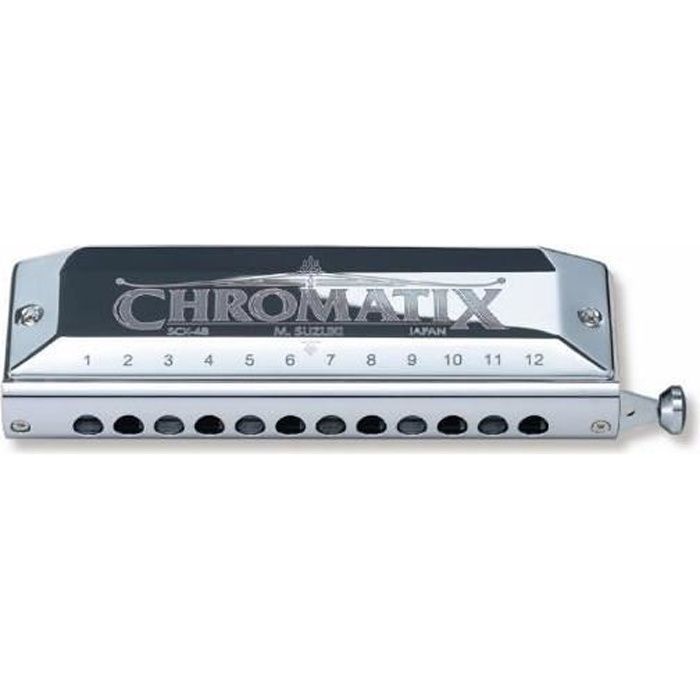 SUZUKI Harmonica chromatique 12 trous en DO