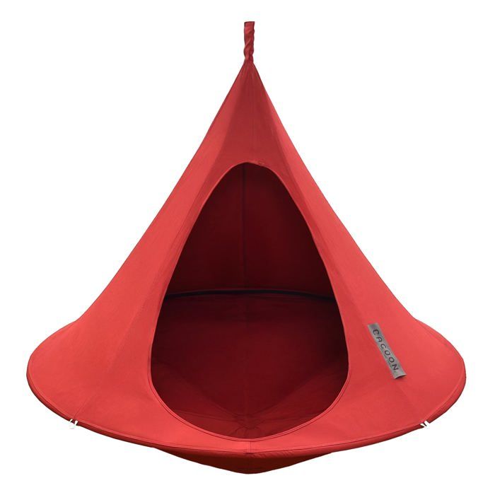 VIVERE CACOON SINGLE CHAISE SUSPENDUE - ROUGE CHILI VIVERE CACOON SINGLE CHAISE SUSPENDUE - ROUGE CHILI