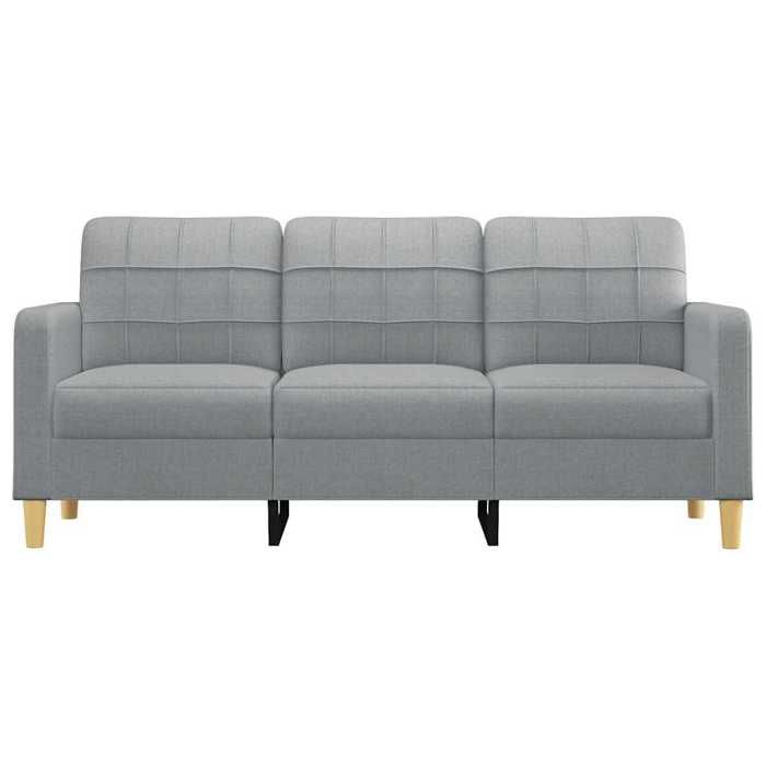 RemiseCanapé - CLIC-CLAC - à 3 places Gris clair 180 cm Tissu JILIMAISON2025 13034917