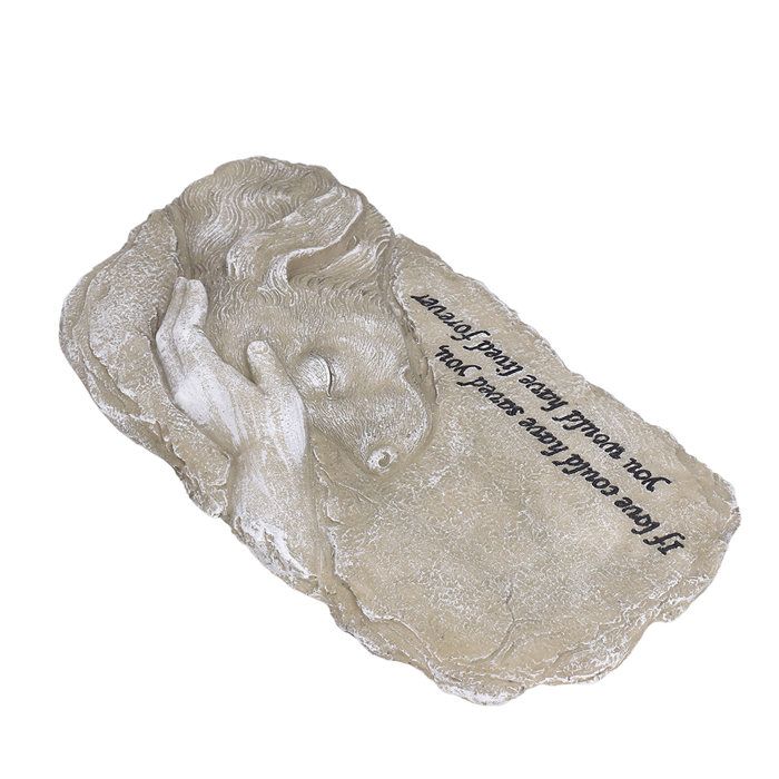 Meilleurs prix pour Pierre Commémorative pour Animaux de Compagnie Pierre Tombale Commémorative du Jardin en Résine pour Pelouse Décor