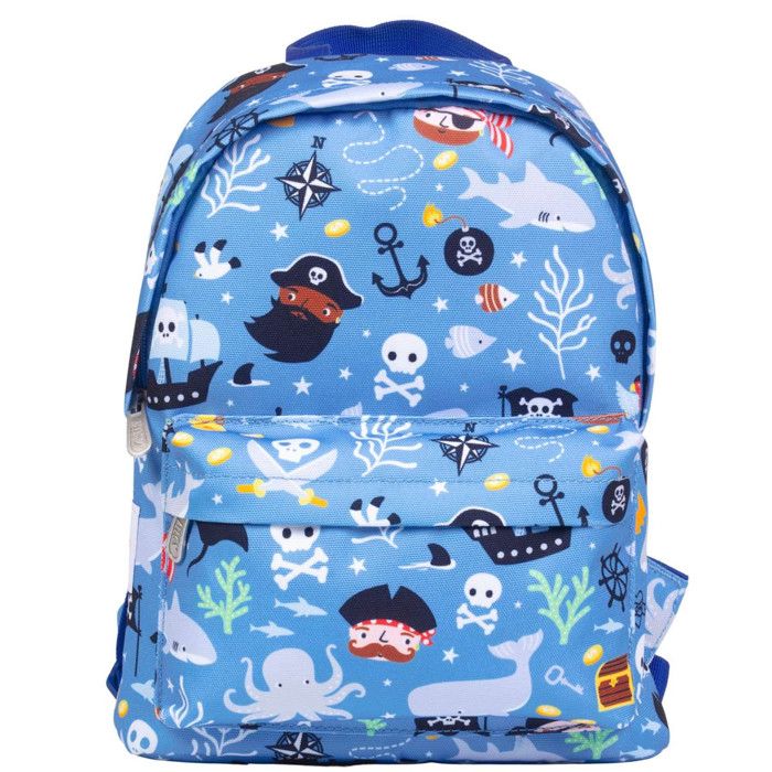 A Little Lovely Company  Sac à dos maternelle motifs ludiques Bleu - XS