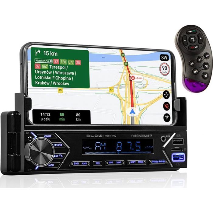 Autoradio - BLOW - 78-346 - Bluetooth - 1DIN - Compatible iOS