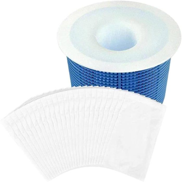 30 Pièce Chaussette Skimmer Piscine Chaussettes Skimmer Reutilisable pour Panier Skimmer Maille Ultra Fine Nylon Élastiqu Pool 30 Pièce Chaussette Skimmer Piscine Chaussettes Skimmer Reutilisable pour Panier Skimmer Maille Ultra Fine Nylon Élastiqu Pool
