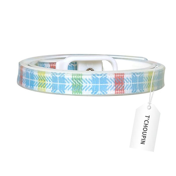 Collier anti puces -	 TCHOUPIN- Convient  chats chiens - 52 cm longueur - Taille réglable facile à enfiler - Collier pour animaux