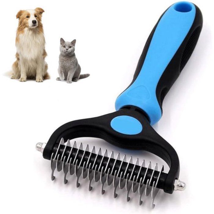 Démêlant - Peigne pour sous-poil - Brosse pour chien - Brosse pour chat - Peigne démêlant - Râteau et brosses de toilettage SANPIE