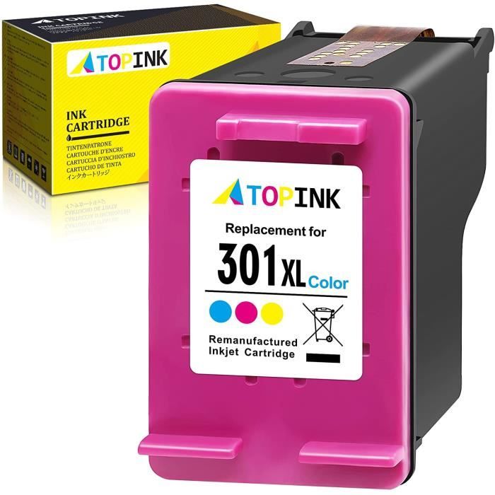 ATOPINK 301 XL Cartouches d'encre Remanufacturées pour HP 301XL (1