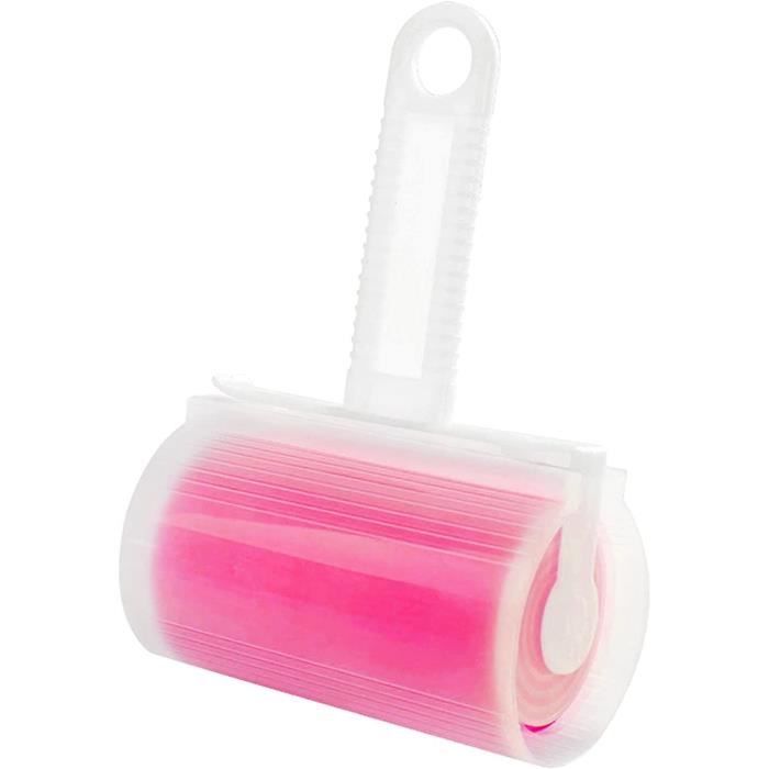 Rouleau Anti-Peluches Réutilisable Neuytiky - Enlève Poils Animaux Et Poussière