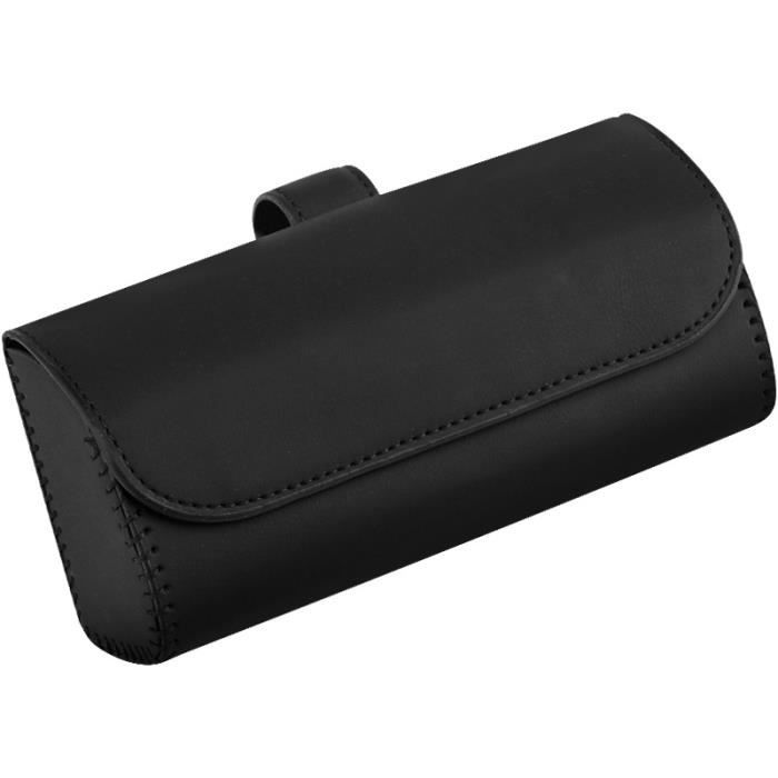 HDGSAFD Étui à Lunettes Tactique Noir - Protection Robuste Pour Lunettes De Soleil, Sac De Rangement Outdoor Avec Mousqueton