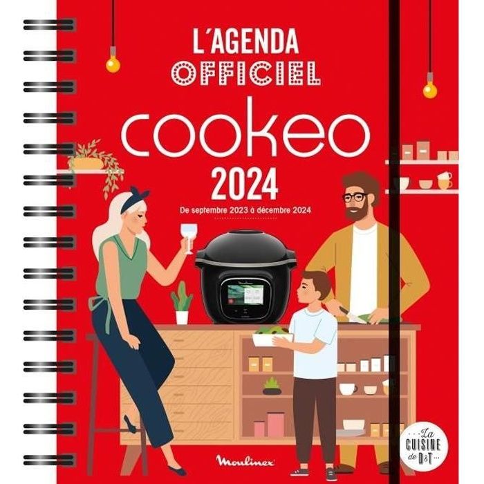 L'agenda officiel Cookeo 2024 Cdiscount BeauxArts et Loisirs créatifs