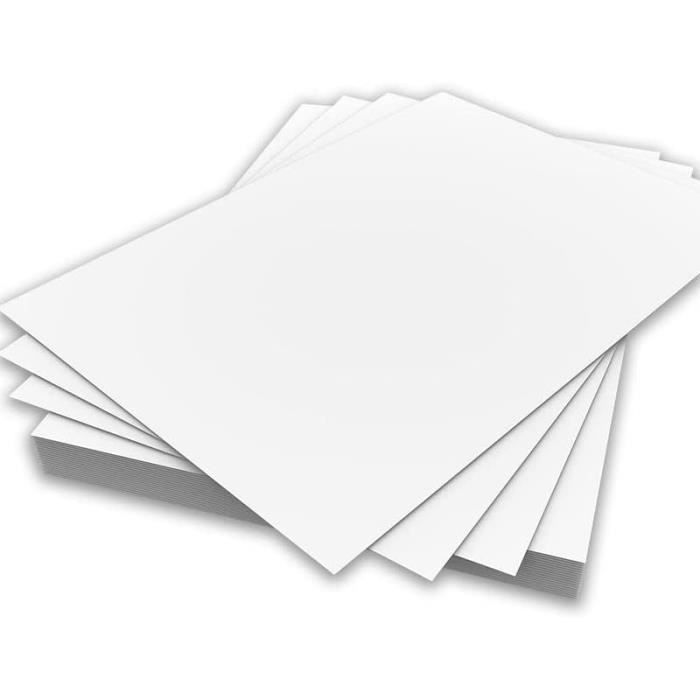 Feuilles De Papier Blanc A4 80 G-M² Pour Imprimante, Copieur, Origami,  Flyers, Dessin, École, Bureau, Impression 210 X 297 Mm[H1240] - Cdiscount  Informatique